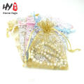 Colorful gift pouches factory low price organza gauze food bags